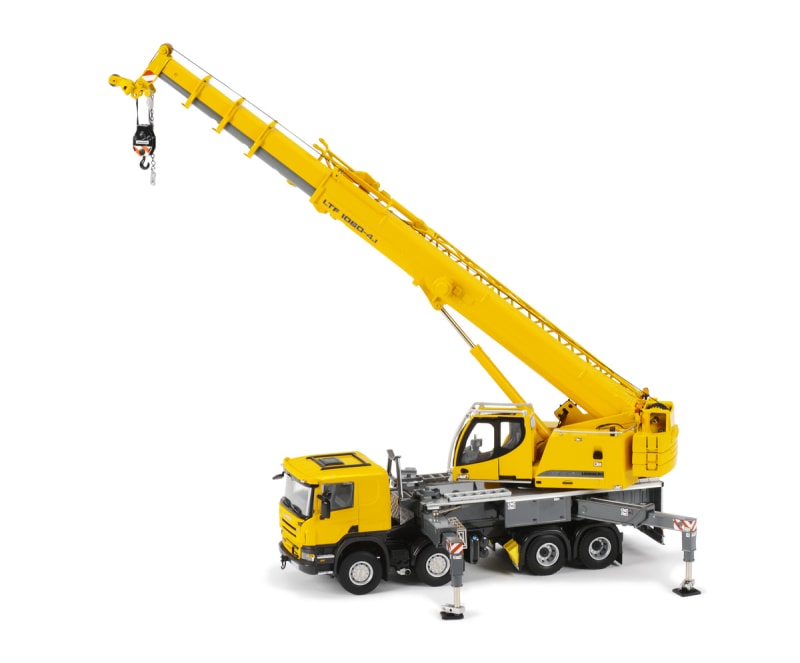 Liebherr LTF 1060-4.1 truck-mounted telescopic crane.