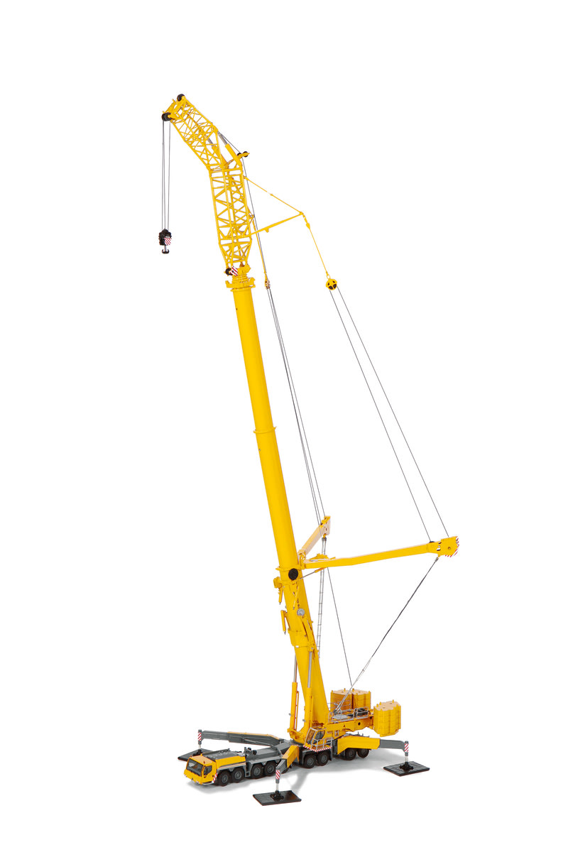 Grue mobile Liebherr LTM-11200 télécommandée avec ensemble de