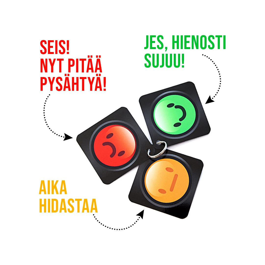 Liikennevalokortit toiminnan ohjaukseen