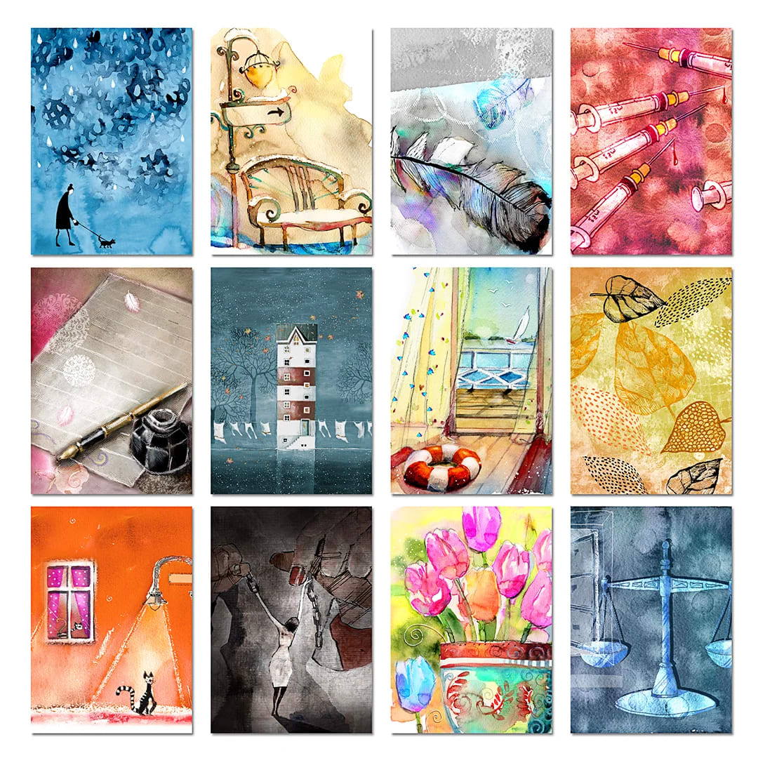 Terapiakortit Avainkuvat terapiakortit terapiakorttipakka