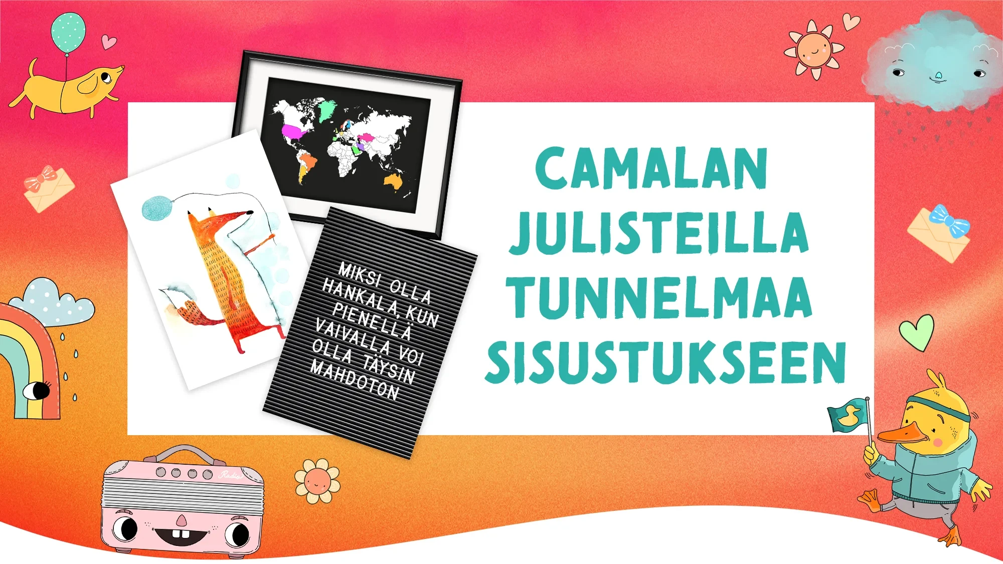 Camalan ihanat julisteet