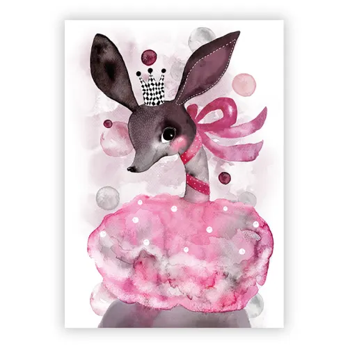 Juliste jossa bambi prinsessa