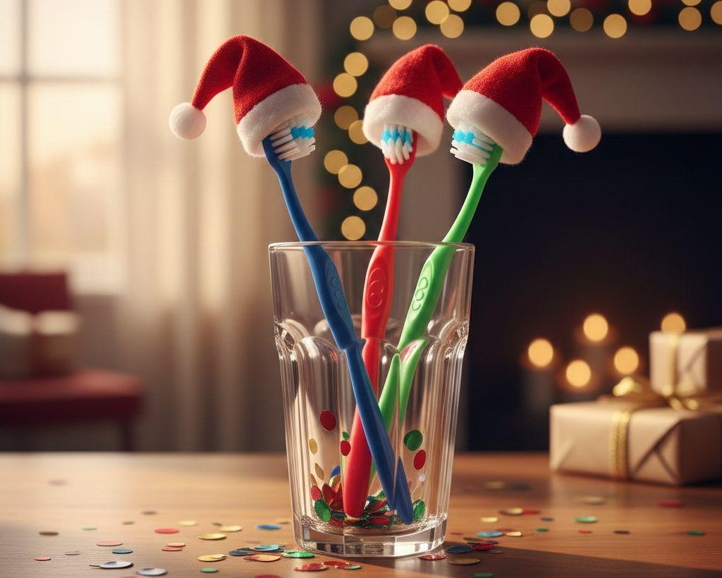 Christmas toothbrushes