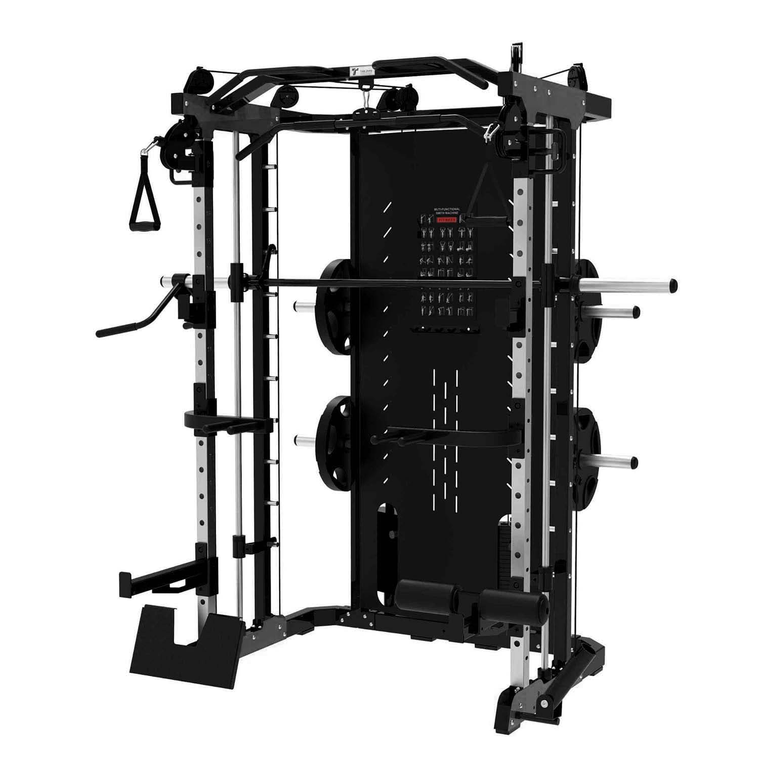 Murano  Elite Functional Trainer with Bench and 100Kg Weight Plate Set Combo