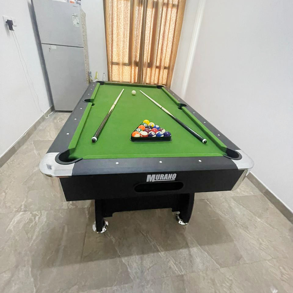 Rais Billiard Pool Table Complete Accessories 9 X 4.5 Feet Brown: Buy Online  at Best Price in UAE 