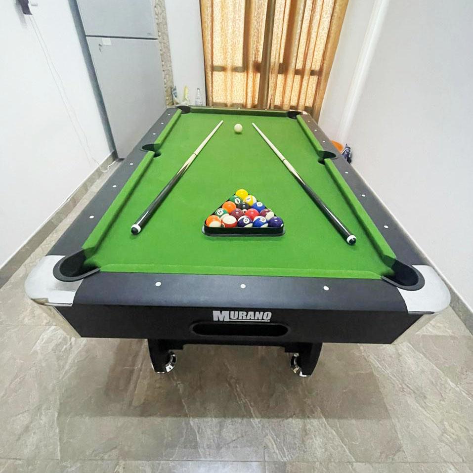 Rais Billiard Pool Table Complete Accessories 9 X 4.5 Feet Brown: Buy Online  at Best Price in UAE 