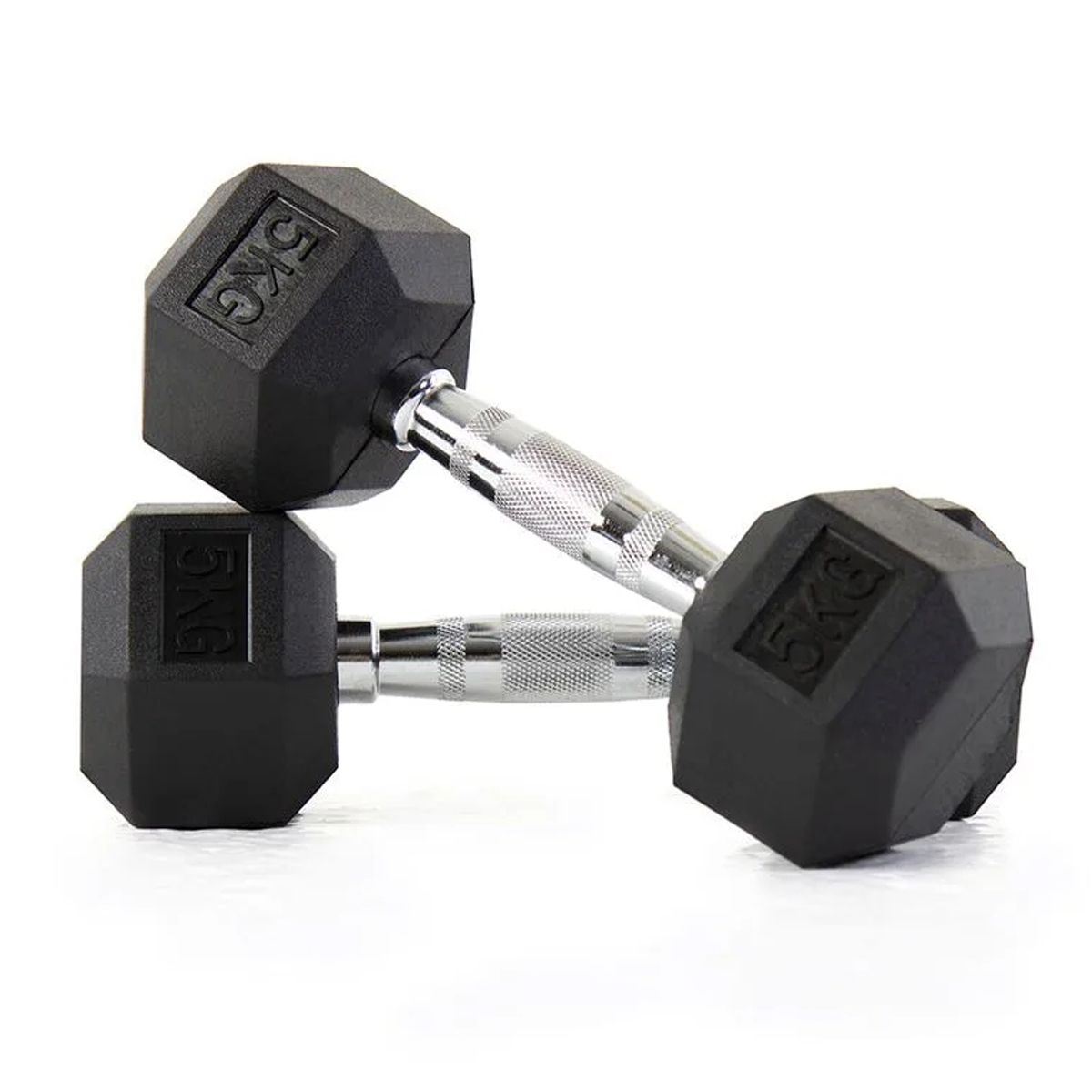 Buy Force USA Rubber Hex Dumbbells Pair 15 kg Online at Best