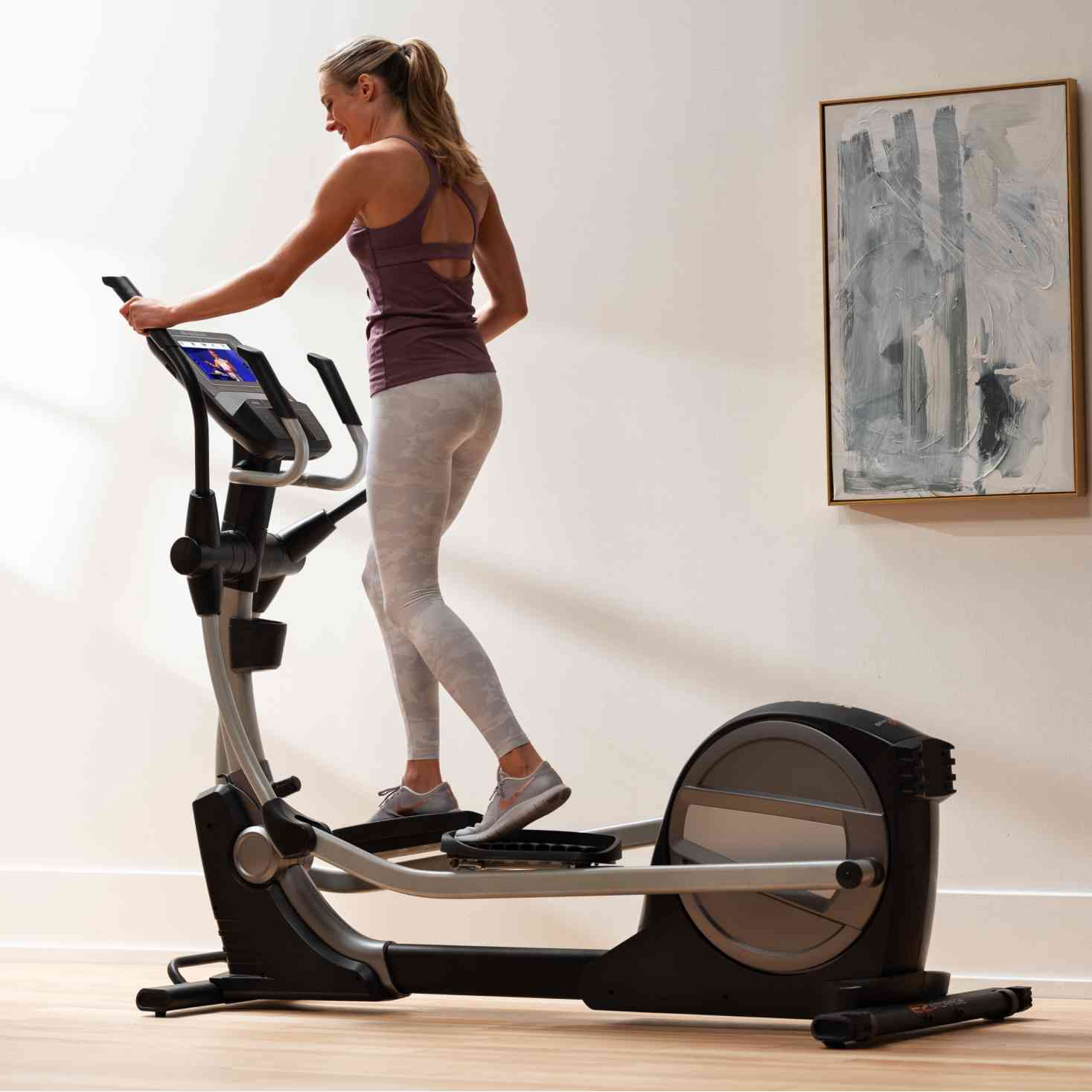 Nordictrack elliptical space saver top
