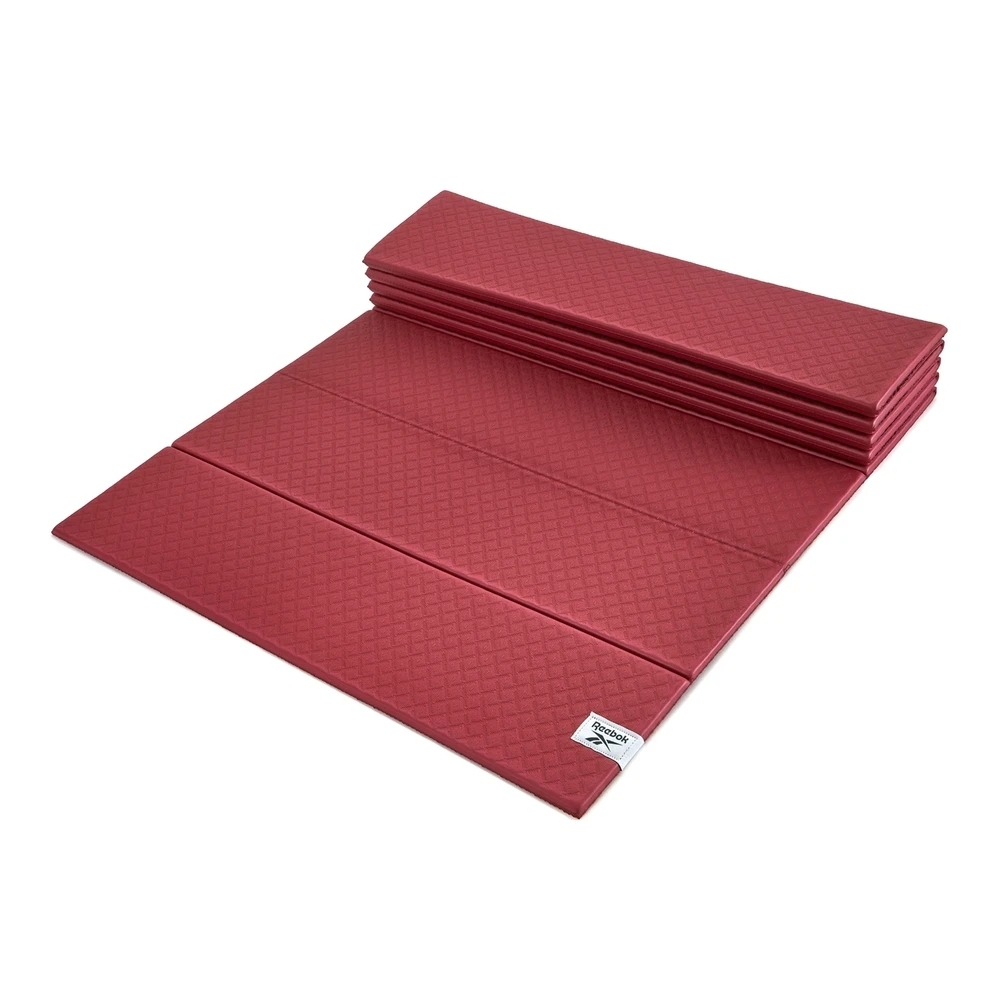 Buy Reebok Fitness Folded 6mm Yoga Mat Rustic Online at Best