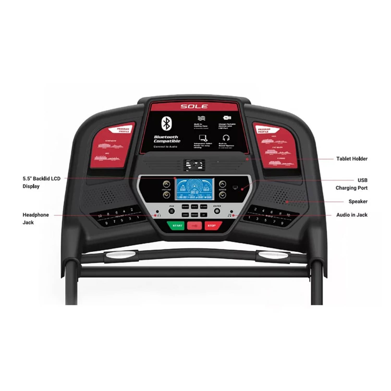 Buy Sole Fitness F60 2.25 HP Treadmill Online at Best Price in Saudi