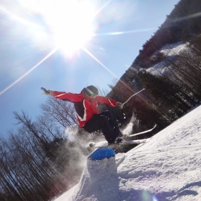 Terrain Park under the afternoon sun