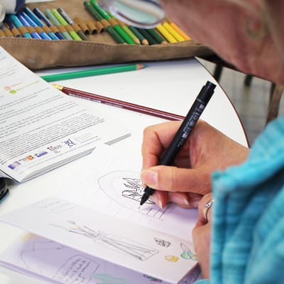 Drawing Workshop – Create Your Vacation Sketchbook in the Heart of the Mountains photo