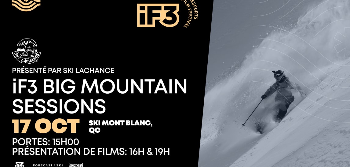 iF3 BIG MOUNTAIN SESSION #1 & #2 SKI MONT BLANC QC GOLD PASS (Saturday October 17th) photo