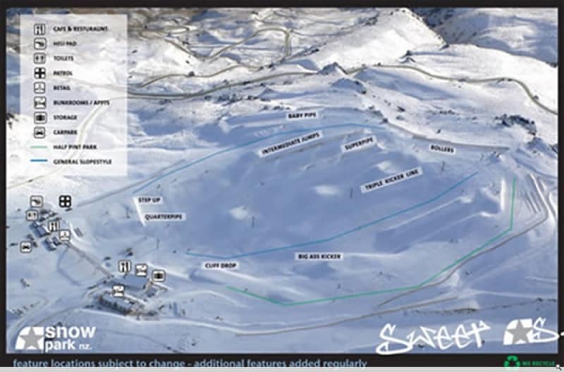 Snow Park Trail Map 1