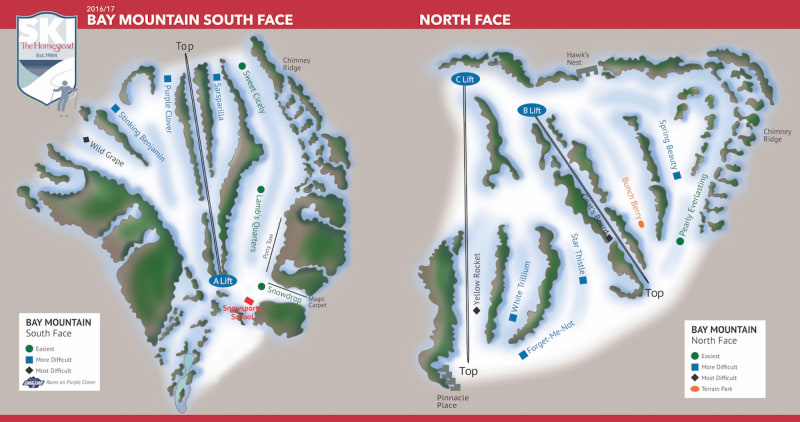 The Homestead (MI) Trail Map 1