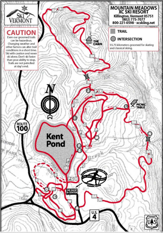 Meadows Trail Map