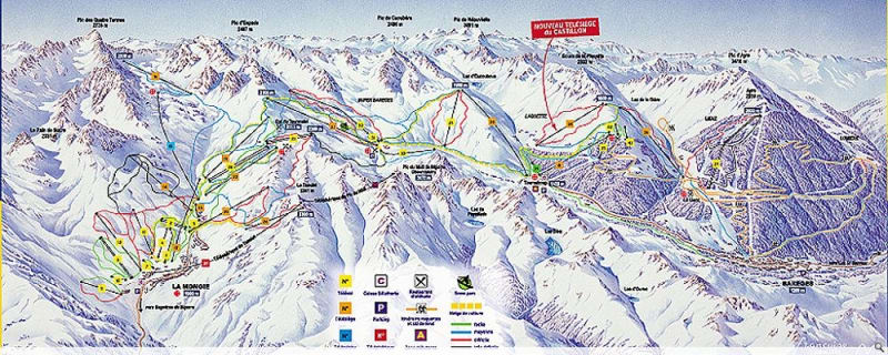 Grand Tourmalet Trail Map 1