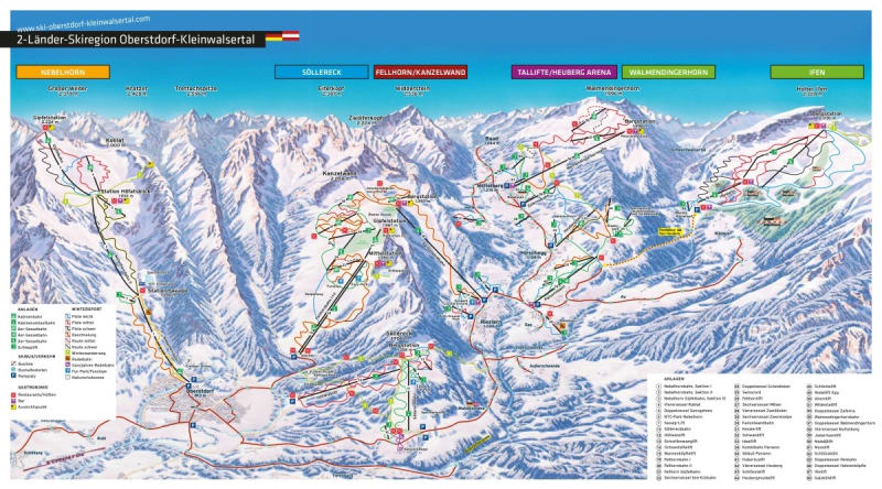 Oberstdorf Trail Map | Liftopia