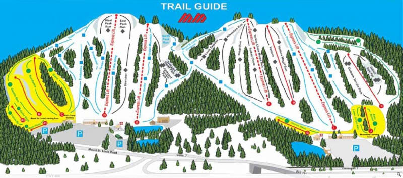 Mount St. Louis Moonstone Trail Map 1