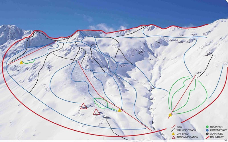 Temple Basin Trail Map 1