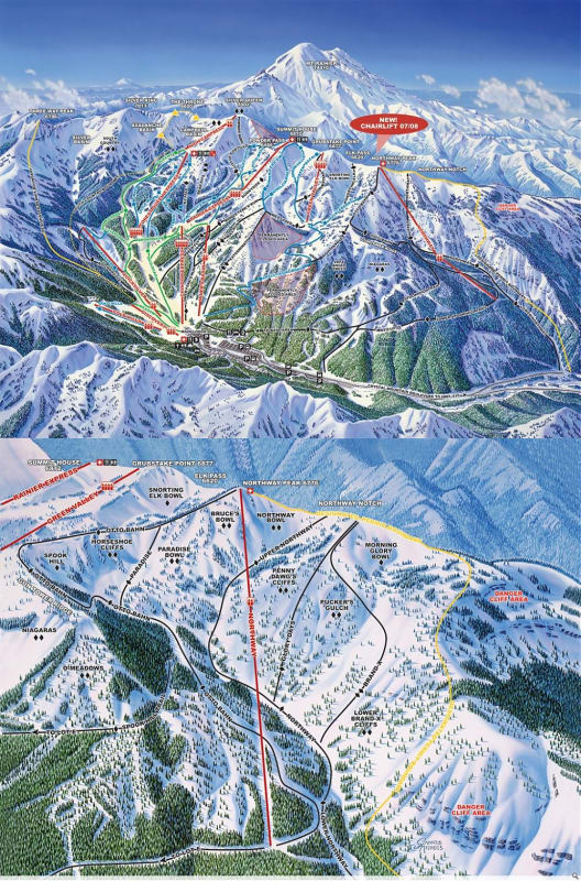 Crystal Mountain WA Trail Map - Bb66fa4e31a8629d3d90238987dbd17b
