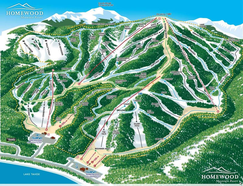 Homewood Trail Map 1