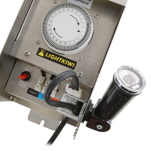 Landscape transformer with photocell online