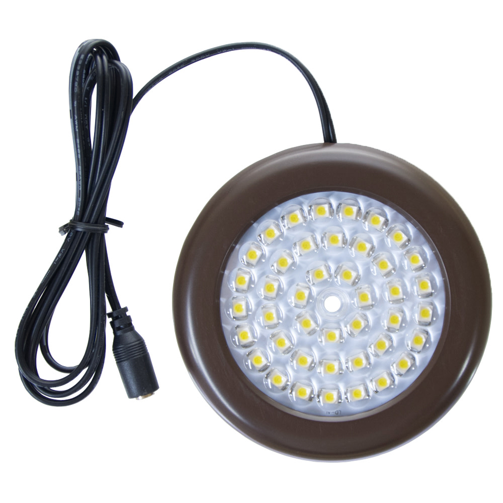 35 Inch Warm White Led Puck Lights Premium Kit 3 Pack
