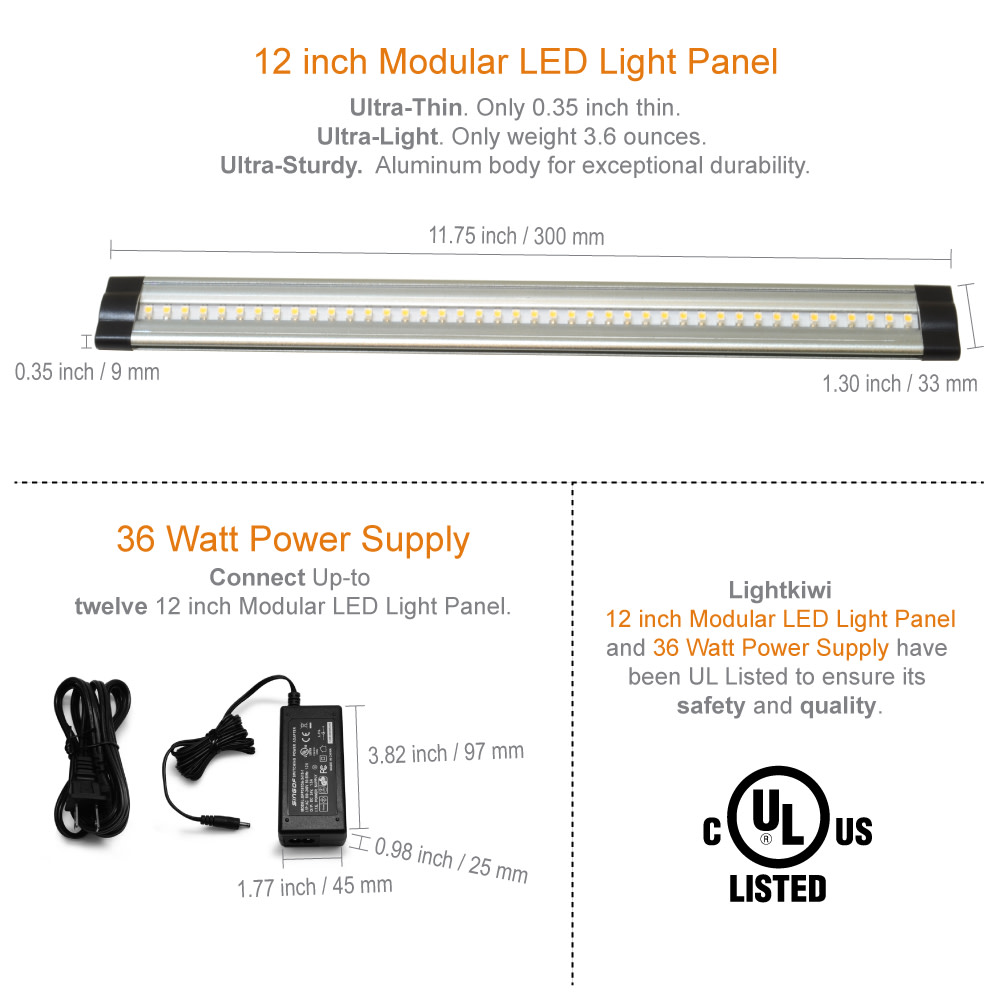 Lightkiwi Cabinet Lighting Pro Kit