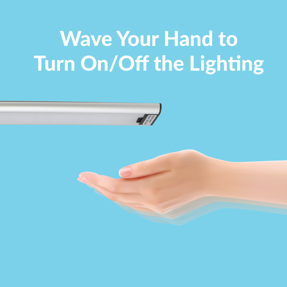 led-under-cabinet-lighting-hand-wave-activated-dimmable ...