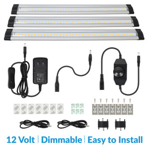 cabinet under lighting dimmable economy led version warm 3000k pack 12w lumens 12vdc lightkiwi