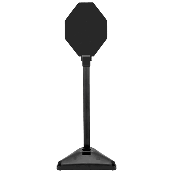Picture of FAB DEFENSE STATIC IPSC TARGET WITH SPARE BOARD BLACK
