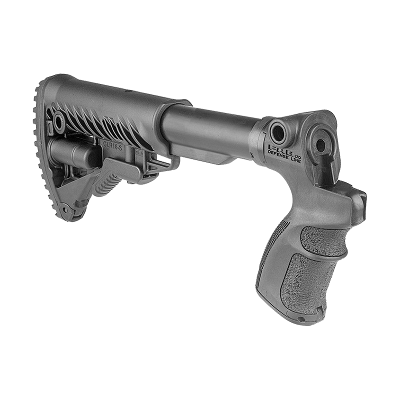 Picture of FAB DEFENSE MOSSBERG 500 SOLID PIECE PISTOL GRIP STOCK BLACK
