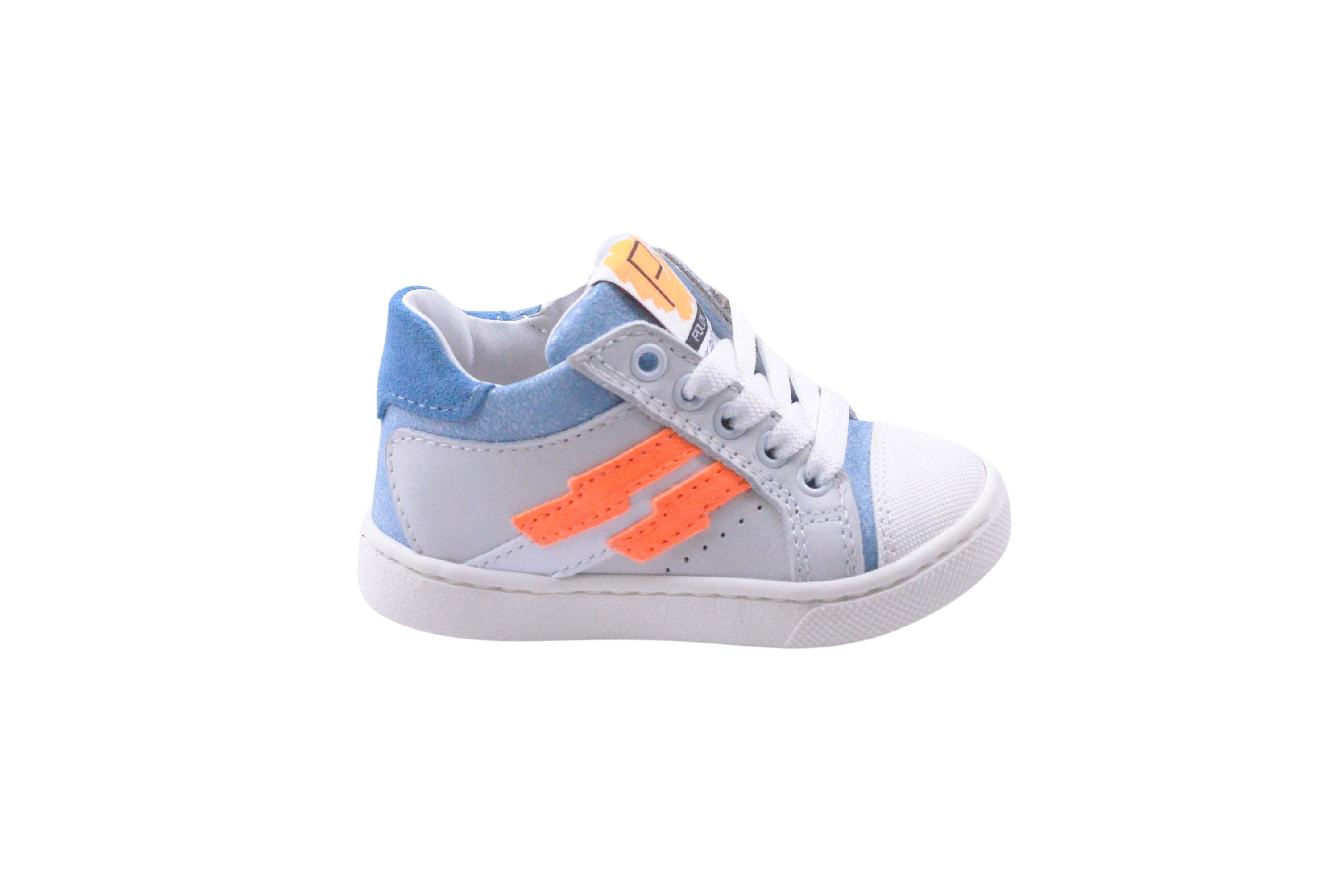 Sneaker Poldino wit 6519 Pim Pam Poen