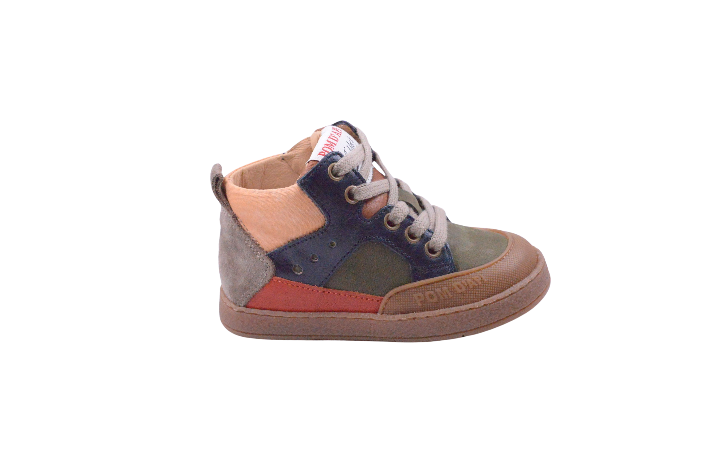 Sneaker Pom D Api blauw Mousse Bump Pim Pam Poen