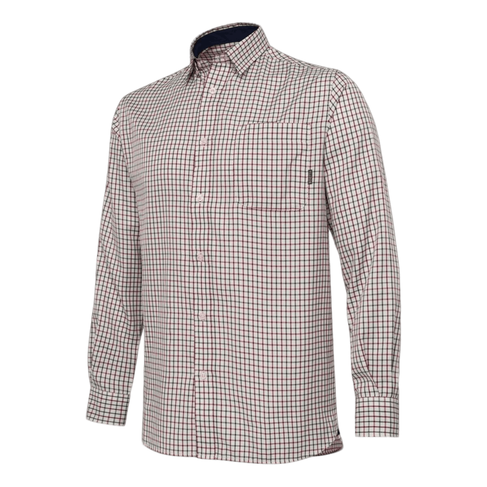 Beretta Ellis Long Sleeve Shirt Ivory/Green Large - featured image