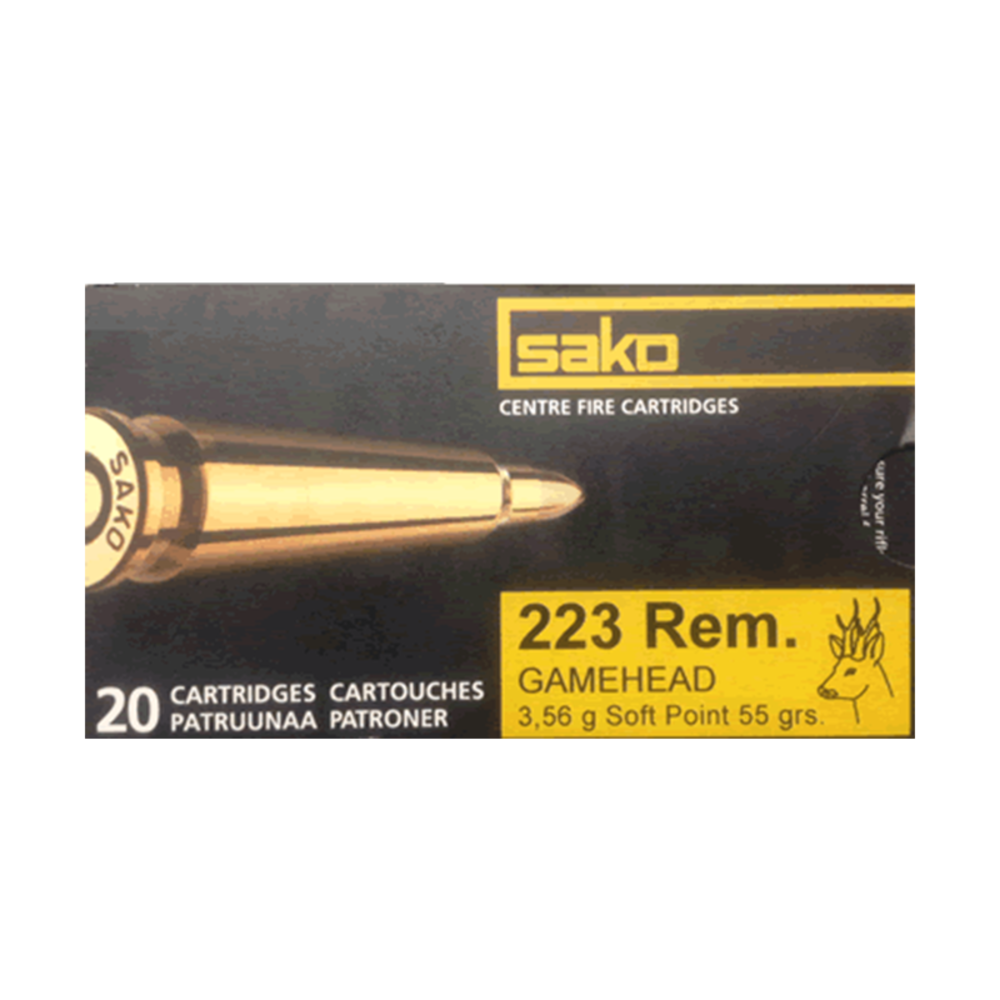 Sako .223 Gamehead 55Gr SP 110G - featured image