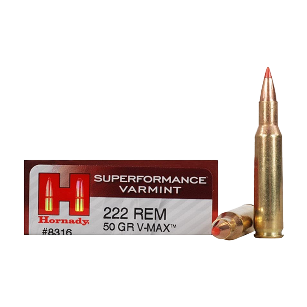 Hornady Superformance Varmint 222 V Max 50Gr - featured image
