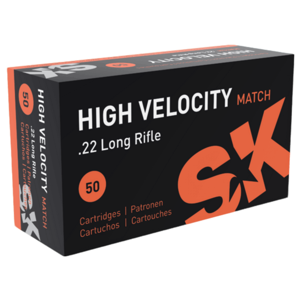 SK 22LR High Velocity Match 40gr Ammo - featured image