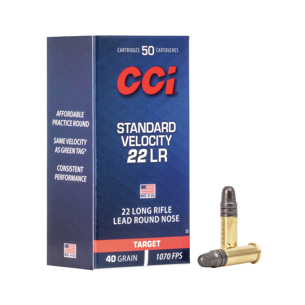 CCI Standard Velocity 22LR 40gr - featured image