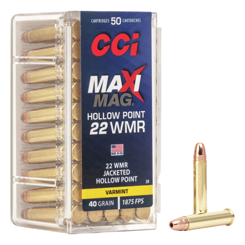 CCI Maxi-Mag 22 WMR 40gr Bullets - featured image