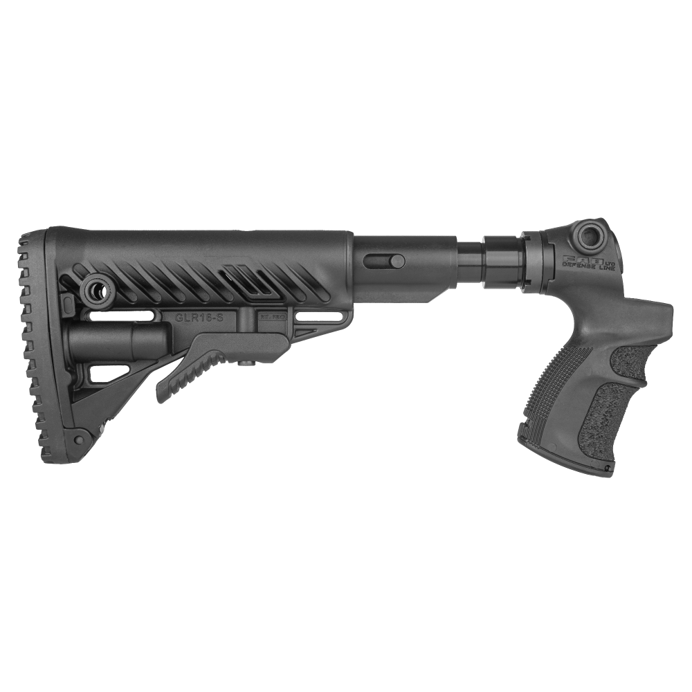 FAB Defense Mossberg 500 M4 Buttstock With Shock Absorber Black - featured image