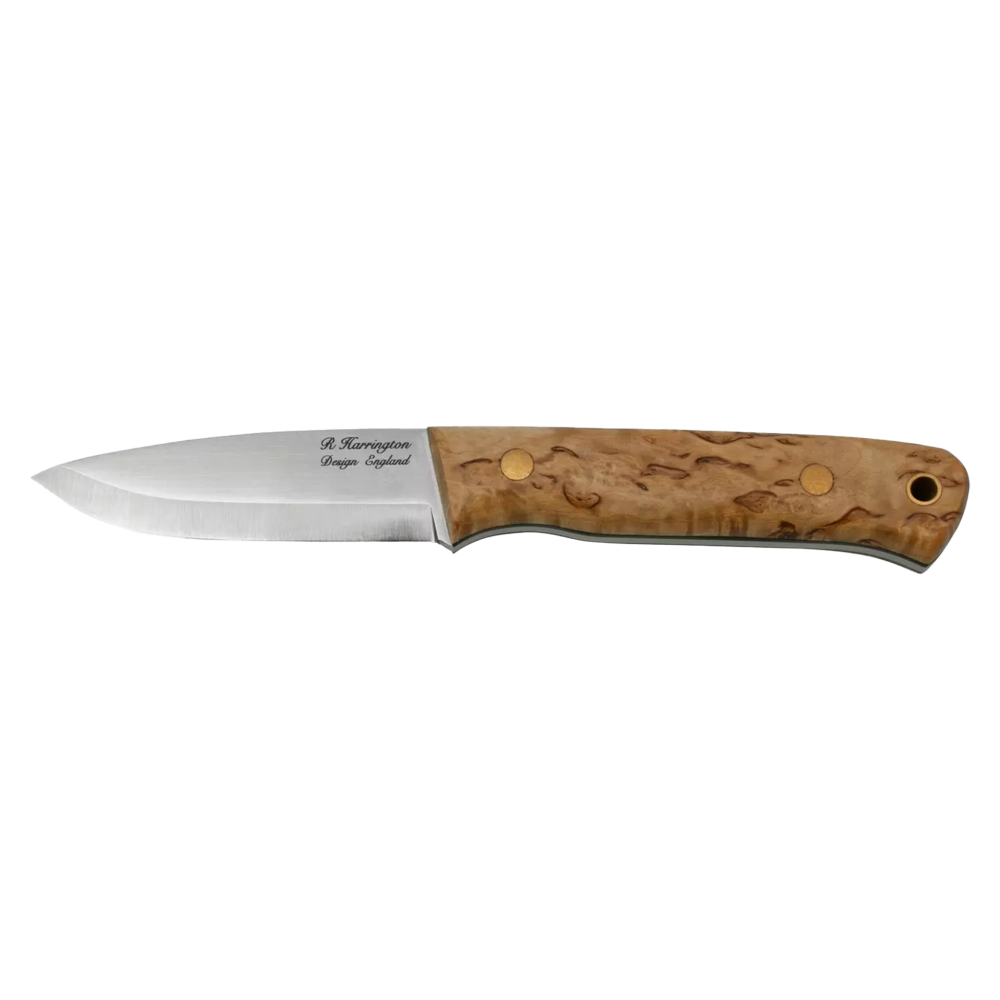 Casstrom Woodsman Knife Curly Birch Handle - featured image