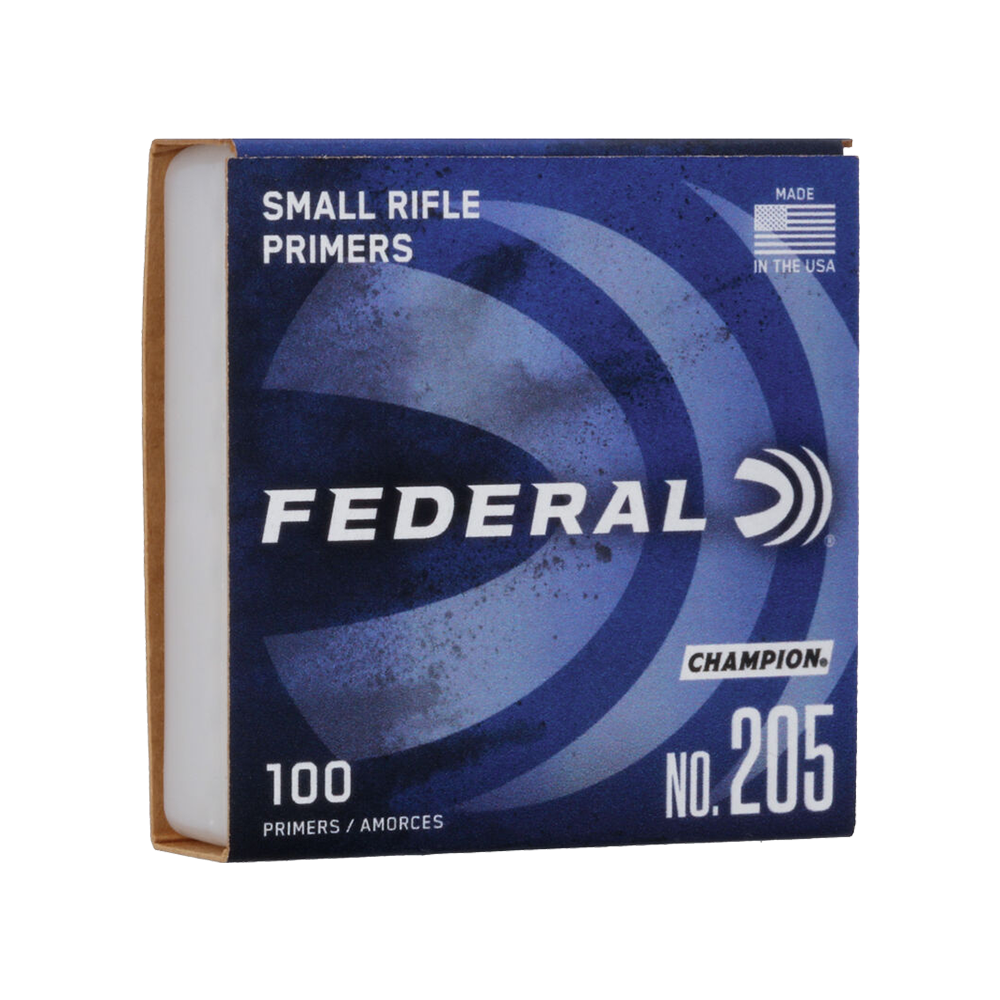 Fedral Champion Small Rifle Primers 205 (100 Pack) - featured image
