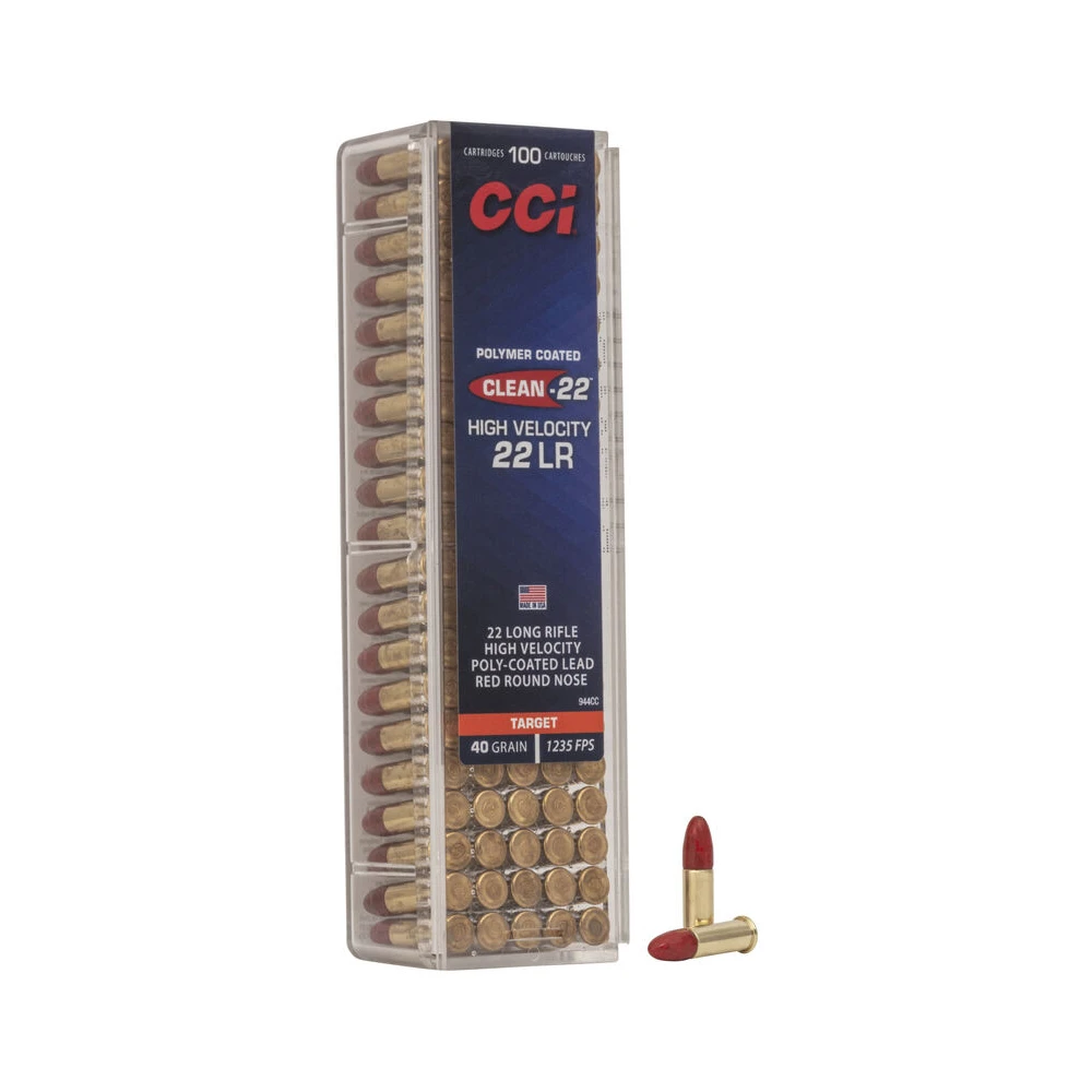 CCI Clean High Velocity Red 22LR 40gr - featured image