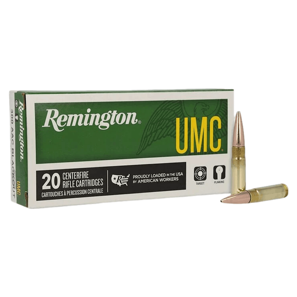 Remington AAC 300 Blackout 220gr Open Tip Flat Base Ammo - featured image