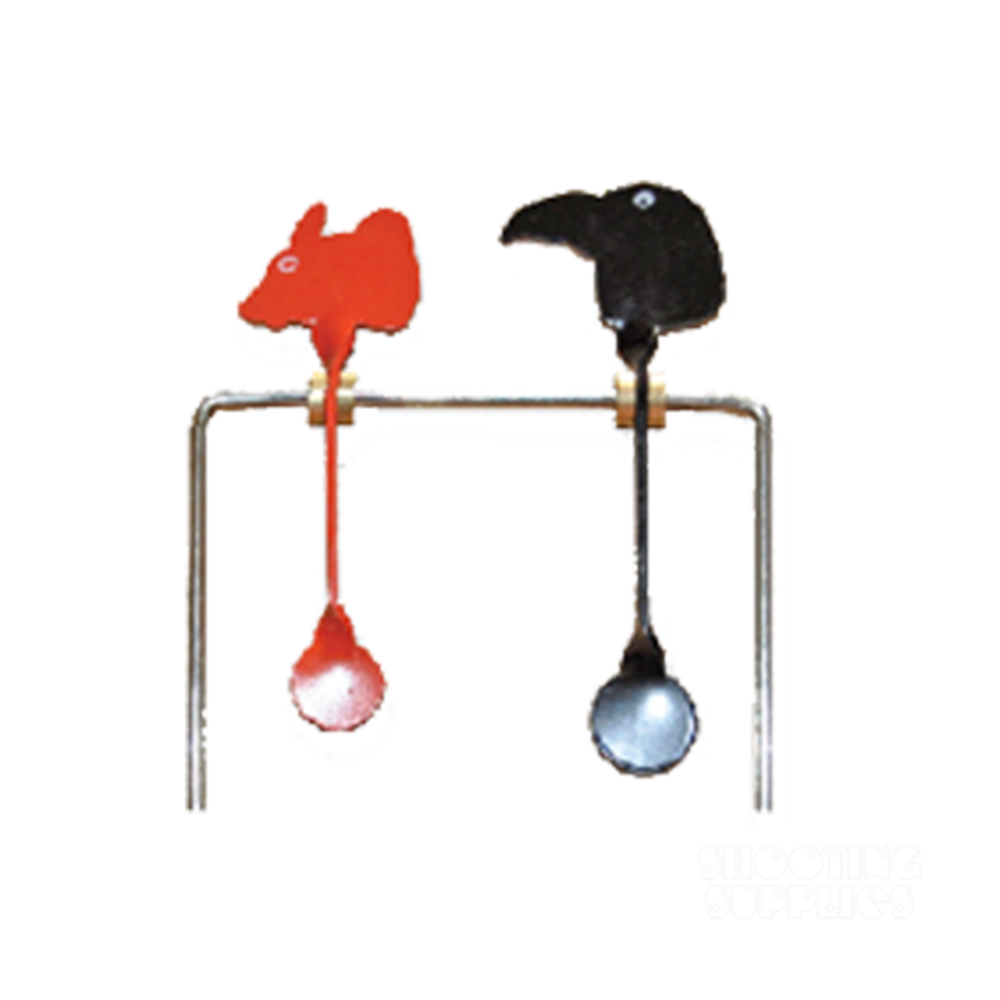 Double Spinning Target - Crow And Rat - featured image