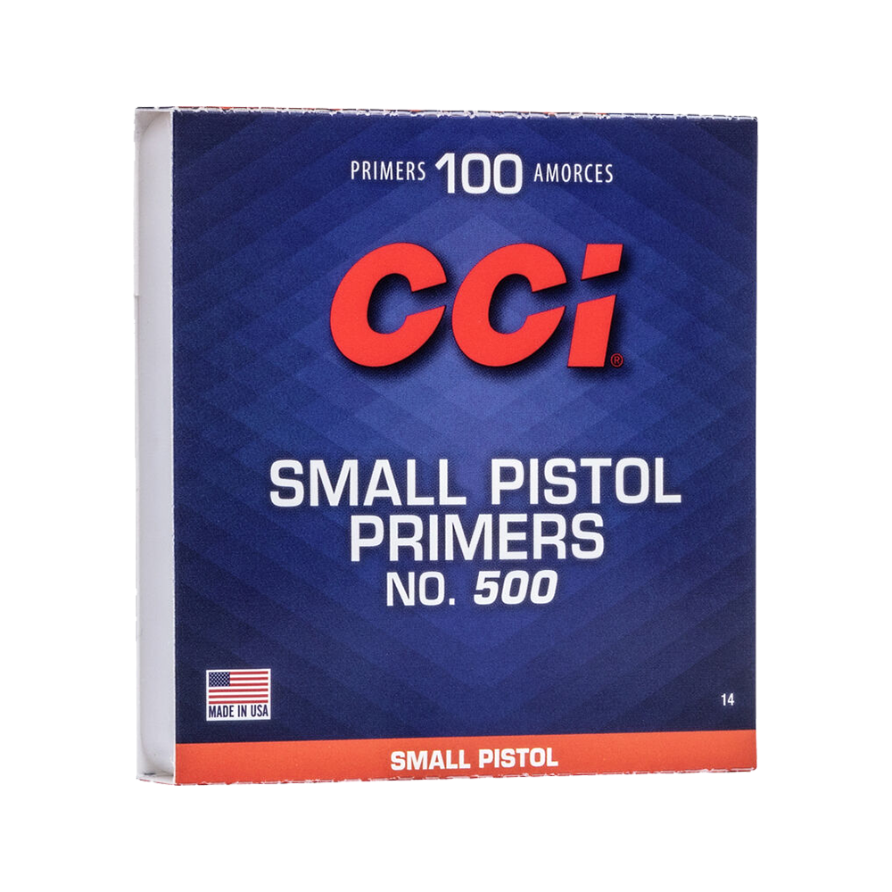 CCI 500 Standard Small Pistol Primer (100 Pack) - featured image
