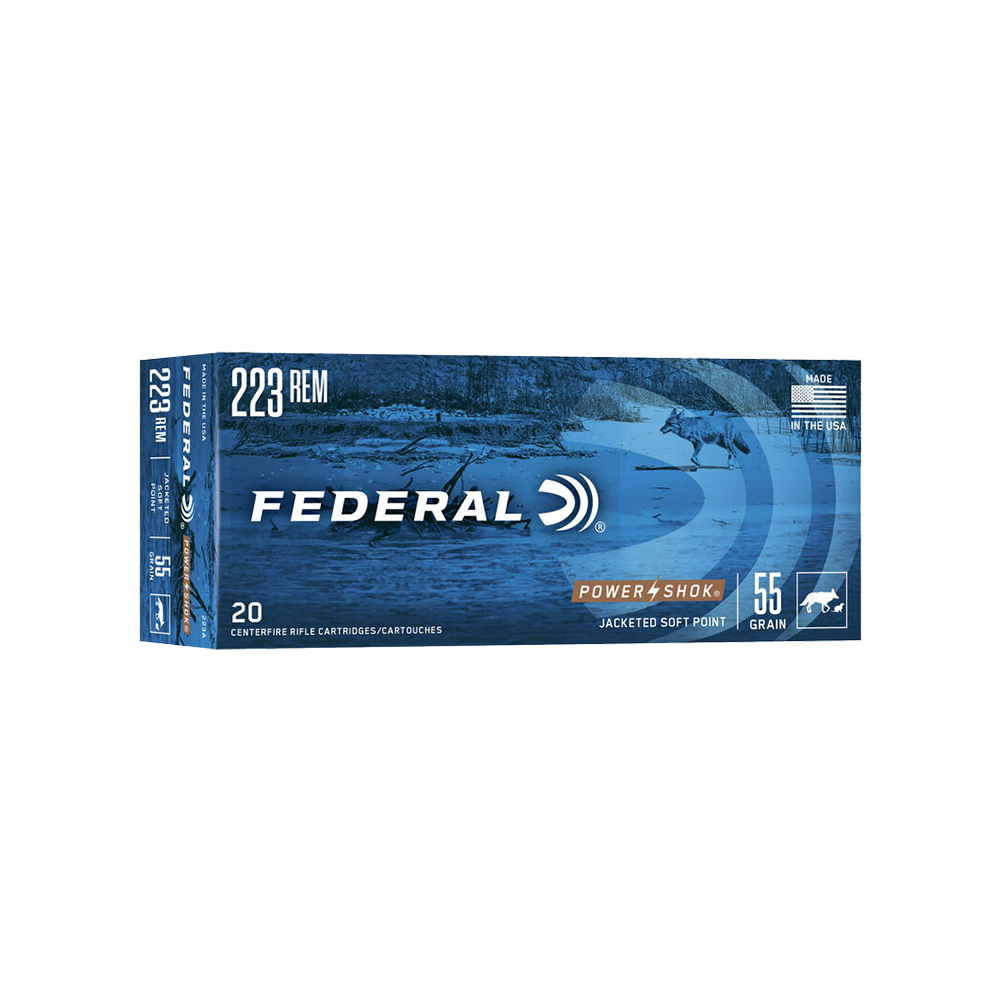 Federal Power Shok 223 Sp 55G - featured image