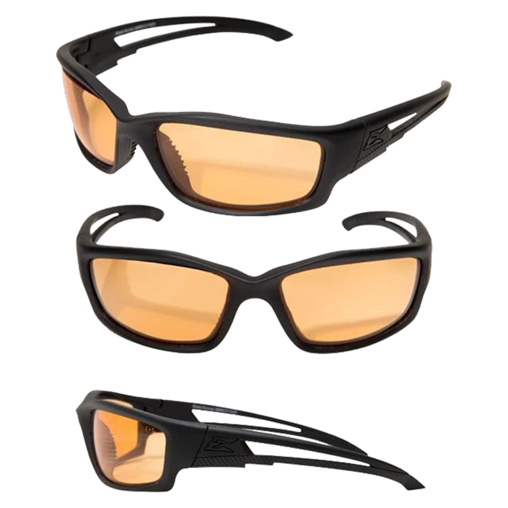 Blade Runner Soft Touch Matte Black/Amber Shooting Glasses - featured image